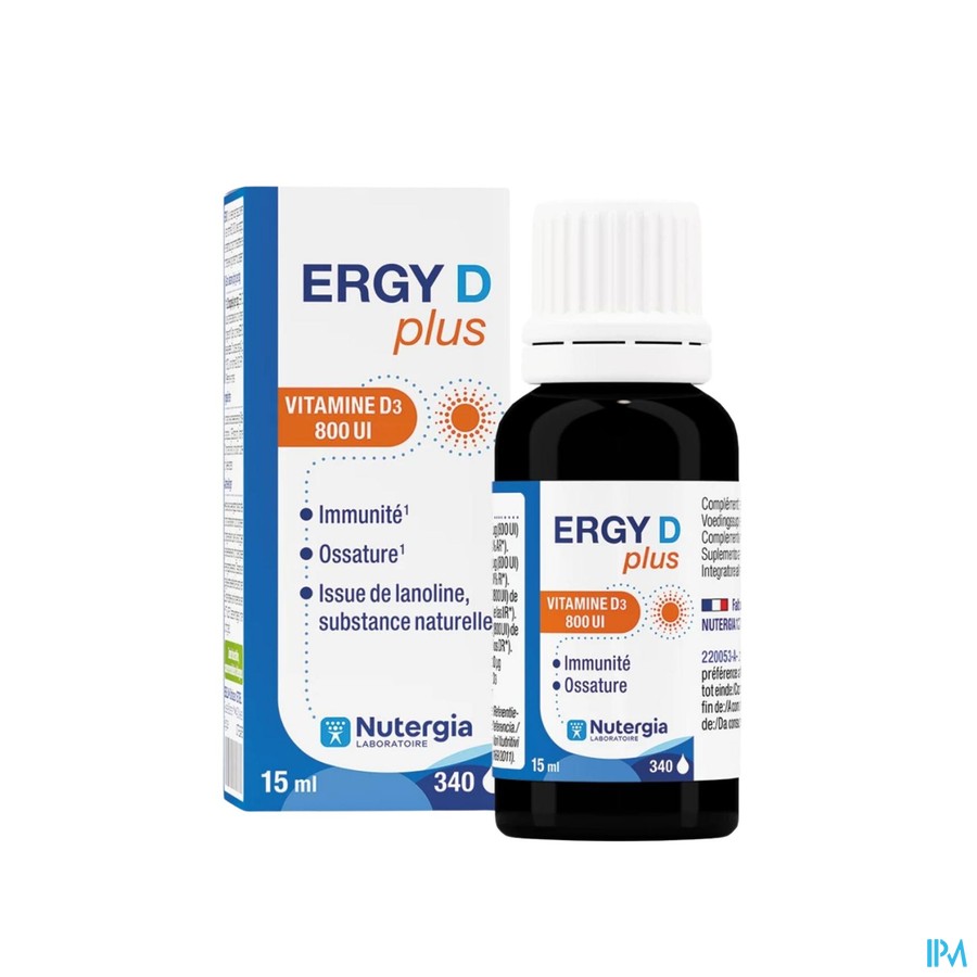 Ergy D Plus Fl 15ml Nf