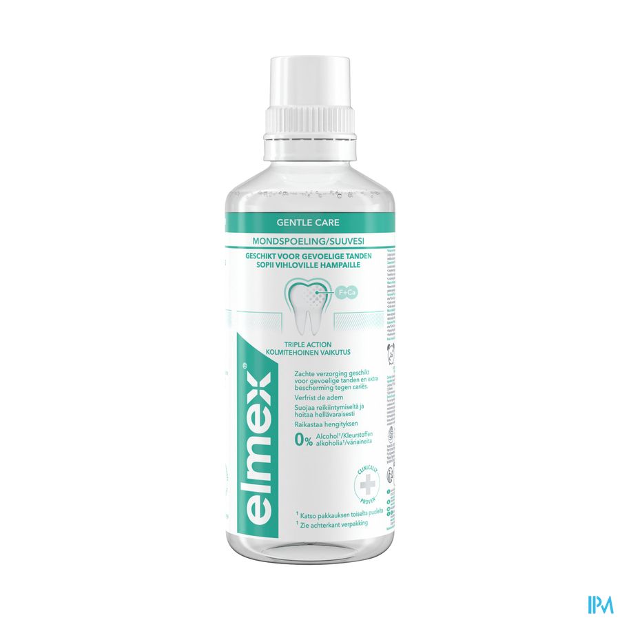 Elmex Gentle Care Mondwater 400ml Elmex Gentle Care Mondwater 400ml