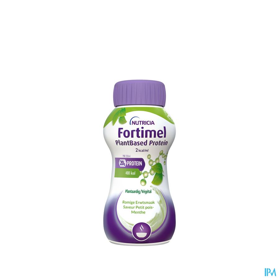 Fortimel Plantbased Protein Pet.pois-menthe4x200ml 4