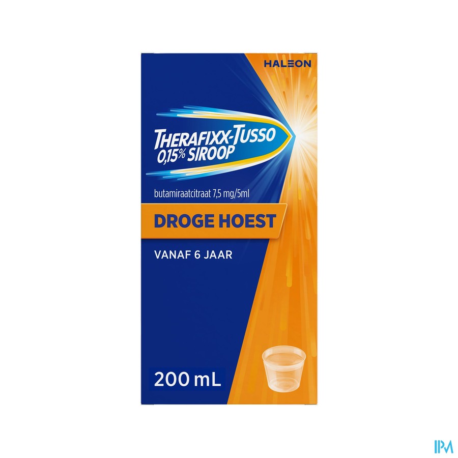 Therafixx-tusso 0,15% Siroop 200ml