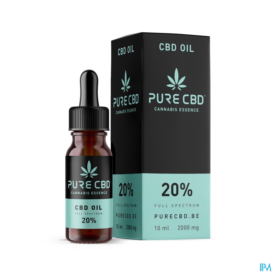 Pure Cbd Oil Full Spectrum 20% 10ml