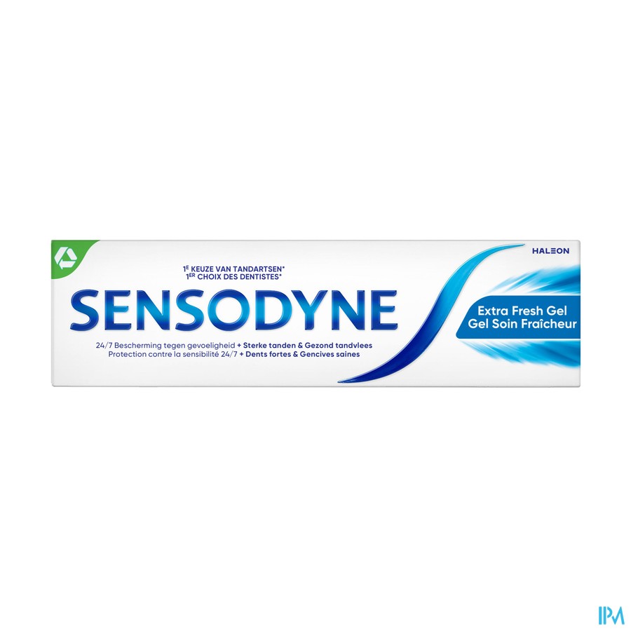 Sensodyne Extra Fresh Gel Tandpasta Tube 75ml Nf
