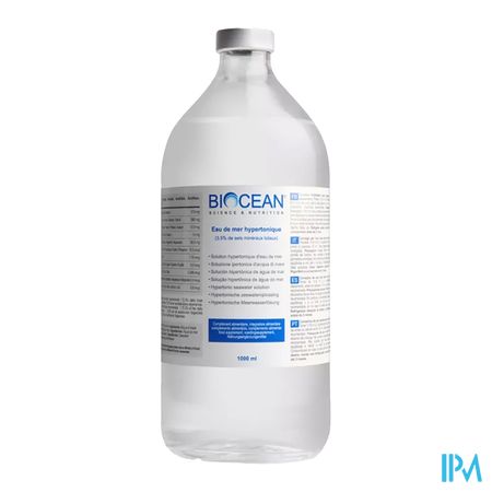 Biocean Hypertonic Quinton Amp 1000ml 2