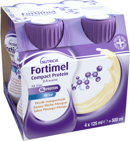 Fortimel Compact Protein 2.4kcal Perz&mang 4x125ml 4