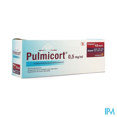 Pulmicort Pi Pharma Dos Neb 0,50mg/ml 20x2ml Pip