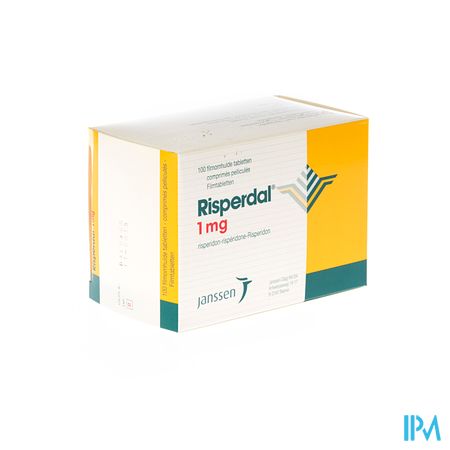 Risperdal Comp Pell 100 X 1mg