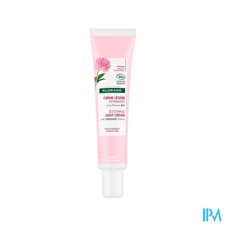 Klorane Gezicht Pioenroos Bio Lichte Cr 40ml 4