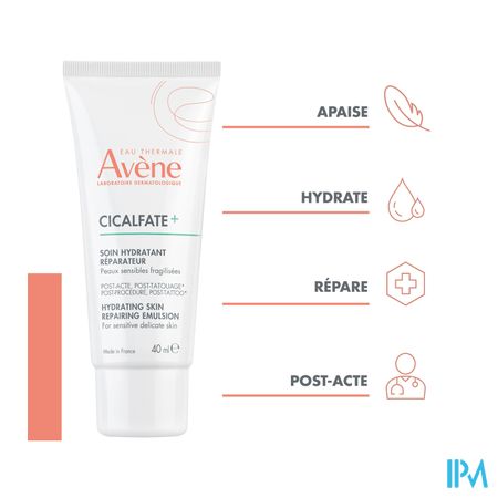 Avene Cicalfate+ Hydra&herstel. Verzorg. Tube 40ml 10