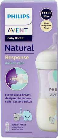 Philips Avent Natural 3.0airfree Zuigfl.olif.260ml 1