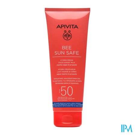 Apivita Hydra Fresh  Face & Body Milk Spf50 200ml 1