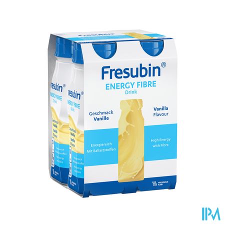 Fresubin Energy Fibre Drink Vanille Fl 4x200ml