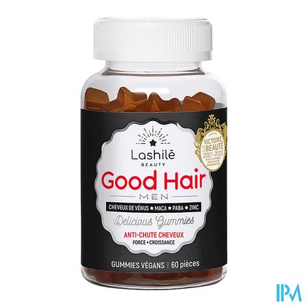 Lashile Beauty Good Hair Men Gummies 60 1