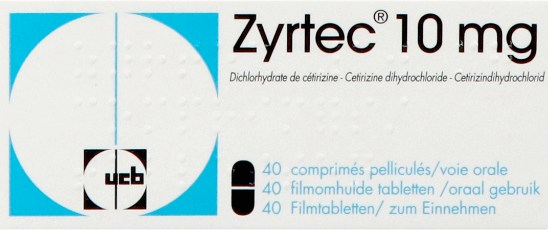 Zyrtec 10mg filmomh. tabl. (40) 1
