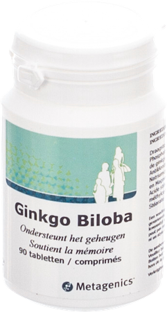 Ginkgo Biloba Tabl 90x60mg 1647 Metagenics 1