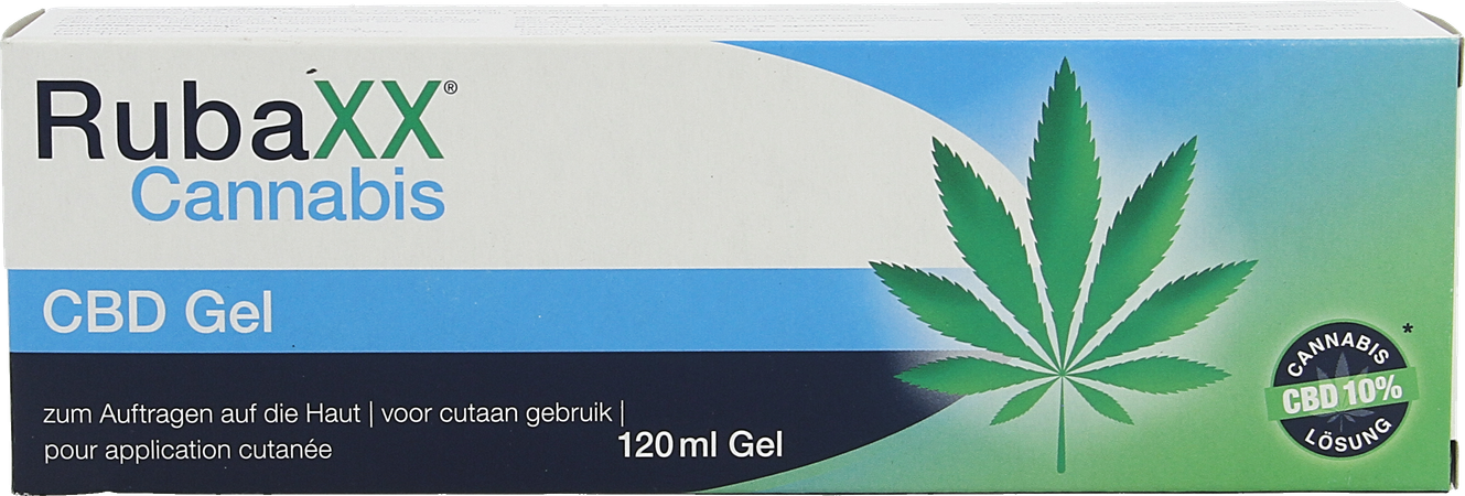 Rubaxx Cannabis Cbd Gel 120g 1
