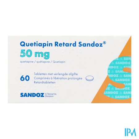Quetiapin Retard Sandoz 50mg Verl.afg Comp 60 1