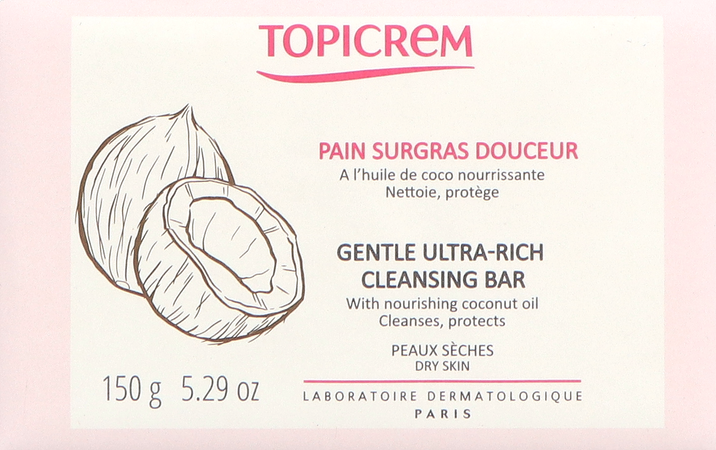 Topicrem Zachte Ultrarijke Wastablet 150g Nf 1