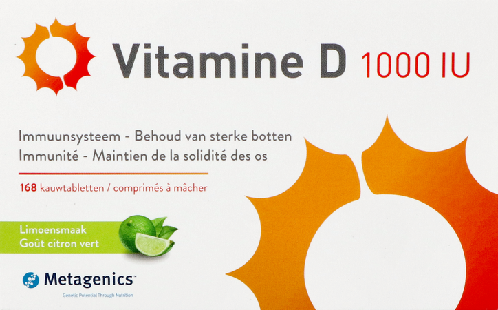 Vitamine D 1000iu Metagenics Tabl 168 2