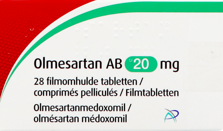 Olmesartan Ab 20mg Comp Pell 28 1