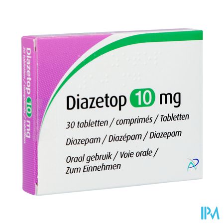 Diazetop 10mg Comp 30 X 10mg