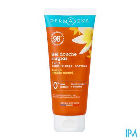 Marque V Dermasens Douchegel Olie Monoi 100ml 1