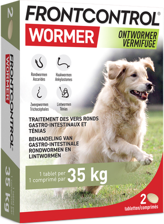 Frontcontrol Wormer Xl Honden Tabl 2 7