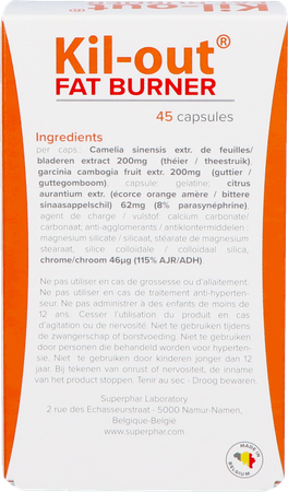 Kil Out Fat Burner Caps 45 3