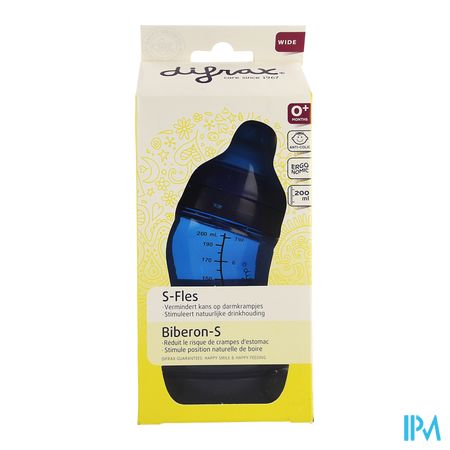 Difrax S-fles Wide 200ml 12