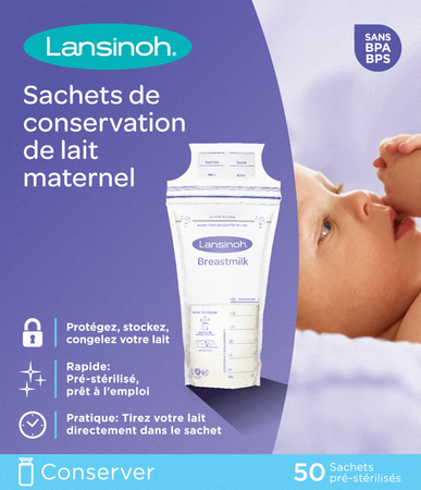 Lansinoh Sachet Conservation Lait Maternel50 40056 5