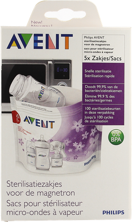 Philips Avent Sterilisatiezakje Microgolf 5 SCF297/05 2
