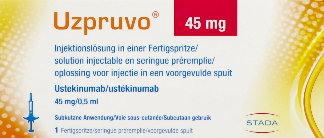 Uzpruvo EG 45Mg Voorgevulde Spuit 1 2