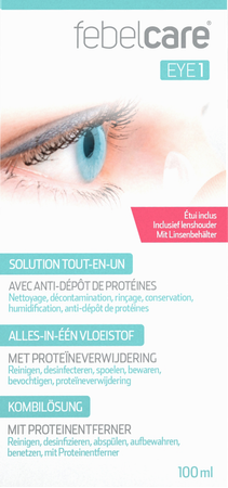 Febelcare Eye 1 Vloeist.contactlens All In 1 100ml 6