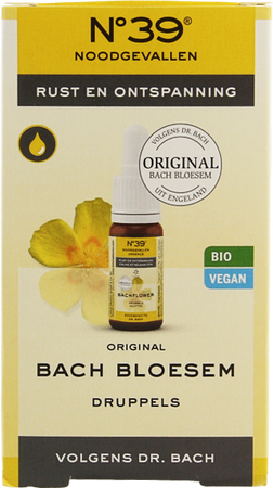 Bachbloesem N°39 Noodgevallen Druppels 10ml 3