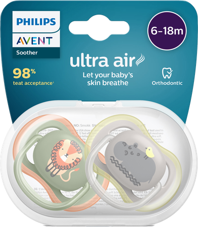Philips Avent Fopspeen +6m Air Lion 1