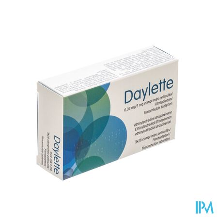 Daylette 0,02mg/3mg Comp 3 X 28