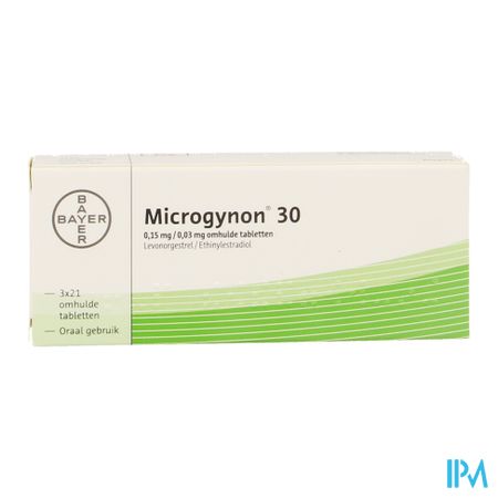 Microgynon 30 Drag 3 X 21