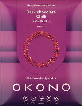 Okono Chocolat Noir Piment 50g 1