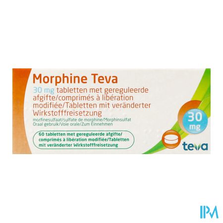 Morphine Teva 30 Comp 60x 30mg 4