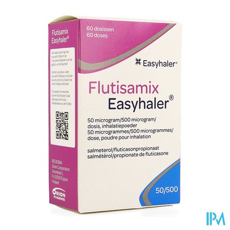 Flutisamix Easyhaler 50mcg/500mcg Doses 1 X 60