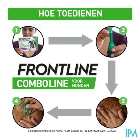 Frontline Combo Line Dog l 20-40kg 6x2,68ml 5