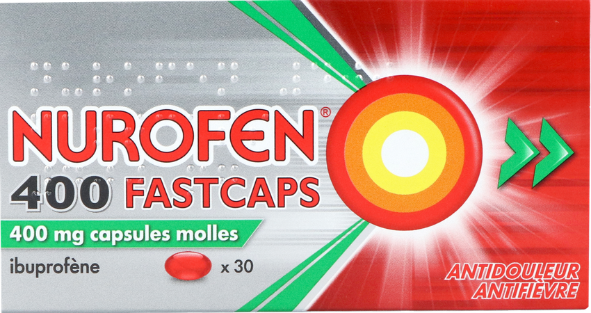 Nurofen 400 Fastcaps Caps 30x400mg 7