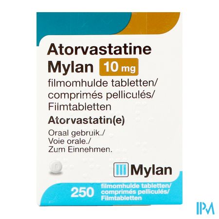 Atorvastatine Viatris 10mg Filmomh Tabl Fl 250 Idd 2