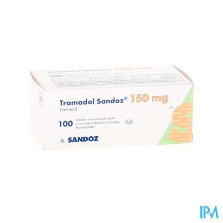 Tramadol 150 Sandoz Tabl Verl Afgifte 100 X 150mg 1