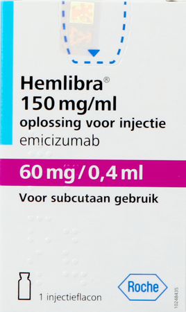 Hemlibra 60mg/0,4ml Opl Inj Fl Inj 1 +cnk 4125928 2