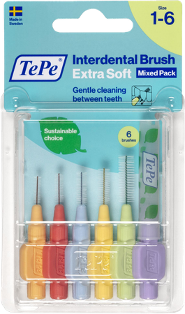 Tepe Interdental Brush Assorted X-soft 6 1