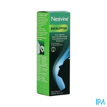 Nesivine Eucalyptus 0,5mg/ml Sol Pulv Nasal 15ml