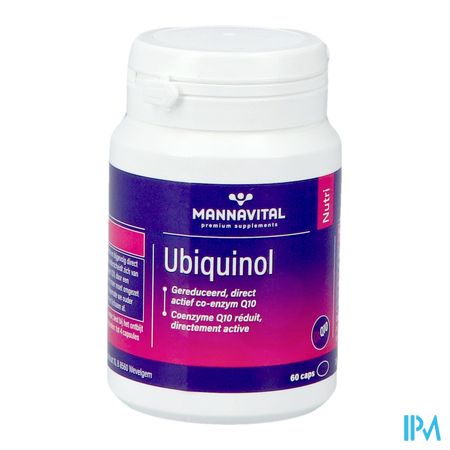 Mannavital Ubiquinol Caps 60 5