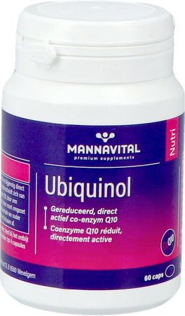 Mannavital Ubiquinol Caps 60 9