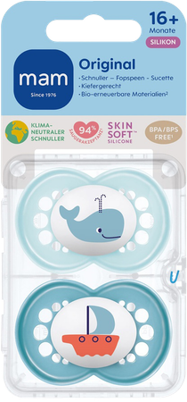 Mam Fopspeen Original Pure Siliconen 16m+ Jongen 1