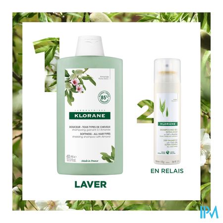 Klorane Capil. Sh Omhullend Amandel 200ml 10